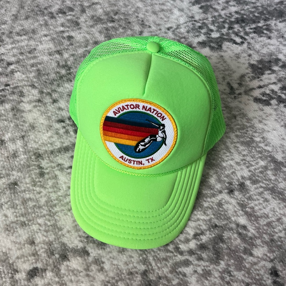 Aviator Nation Signature Austin Trucker Hat